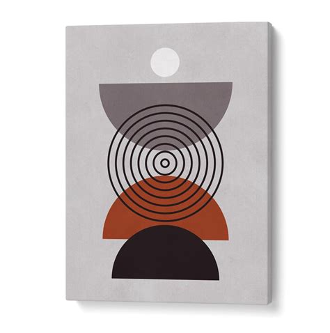 LINES AND CIRCLES XI , BOHO ART PAINTINGS – Asianmonk