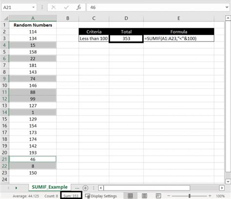 Image result for Sumif If Condition Excel