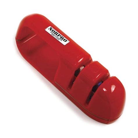 Buy Norpro 2 Step Ceramic Knife Sharpener, Red Online at Low Prices in ...