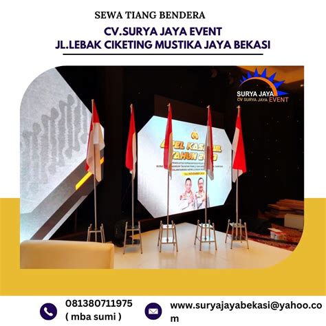 Tempat Sewa Tiang Bendera Stainless Terdekat Di Jakarta Timur