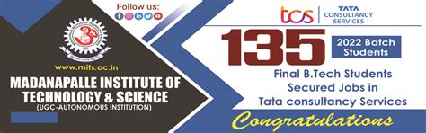 Madanapalle Institute of Technology & Science - Deemed to be University ...