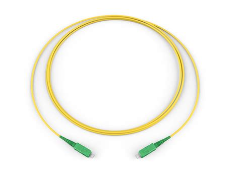 444401R2131008M | Fiber Optic Jumper, 1 F, SC APC to SC APC, Tight ...