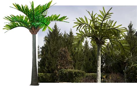 LED Lighted Palm Trees 的图像结果
