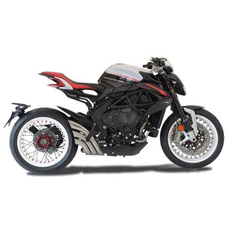 HP Corse Hydrotre Satin Cover Inox For MV Agusta Dragster 800 RR 2018 ...