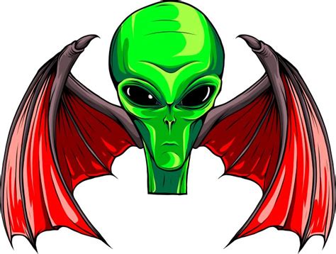 Alien Head 2D Vector 的图像结果