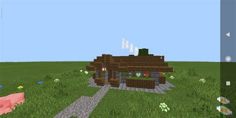 Image result for Simple Minecraft House Back Yard