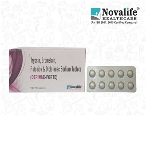 Depinac-Forte Tablets Novalife Healthcare