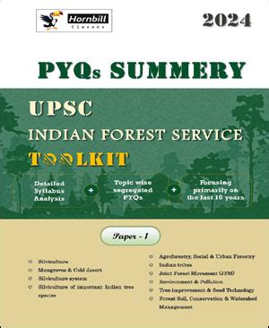 Hornbill Ias - Forestry - UPSC Indian Forest Service Toolkit - Paper -1 ...