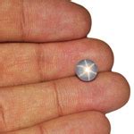 4.49-Carat 8mm Round Grey Star Sapphire with Razor-Sharp Star :: $786 ...