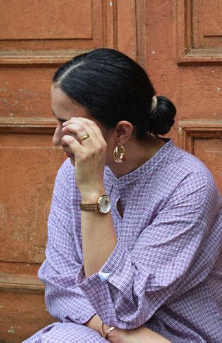 Purple Checks Antifit Handwoven Kurta – House of Moxa