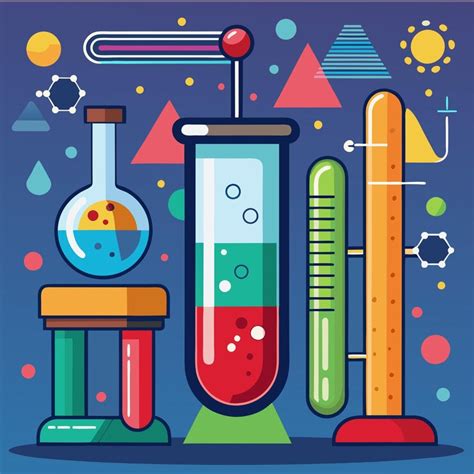 Science test tube vector detailed and precise design for laboratory ...