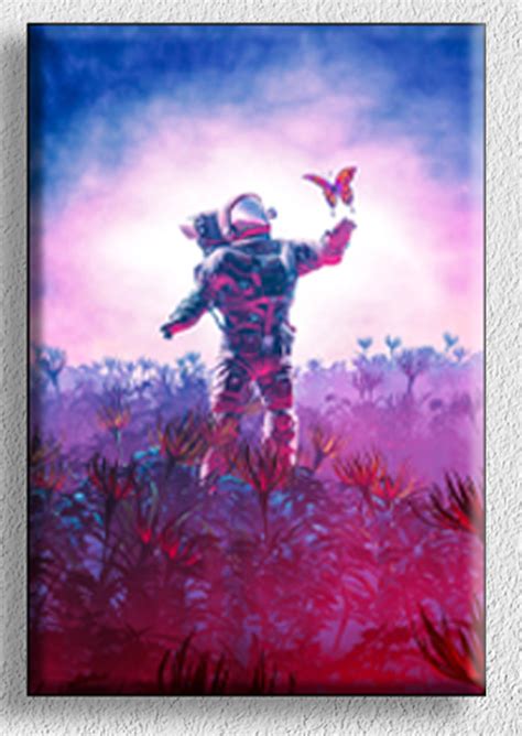Astronaut Butterfly Art – Myindianthings