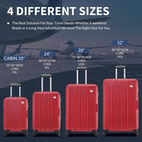 FLYMAX 29 Large Suitcases on 4 Wheels Lightweight India | Ubuy