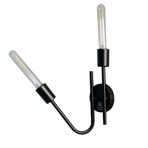 Shop Bedroom Wall Light By Black Steel | Designer Wall Sconce Online ...