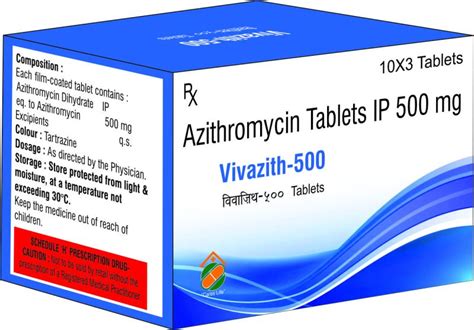 VIVAZITH-500 TABLET Manufacturer, Supplier from Haridwar