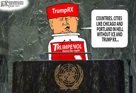 Trump on Tylenol, UN, ICE: Darcy cartoon - cleveland.com