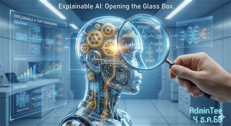 ตอนที่ 9/15: AI Ethics & Explainability: เมื่อ AI ตัดสินใจ เราต้อง ...