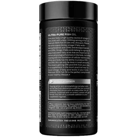 Muscletech Platinum 100% Omega Fish Oil – MUSCLE ENGINE SUPPLEMENT