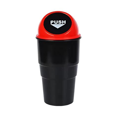 SIAGO SIA114 Premium Mini Car Trash Can - Compact Silicon Dustbin for ...