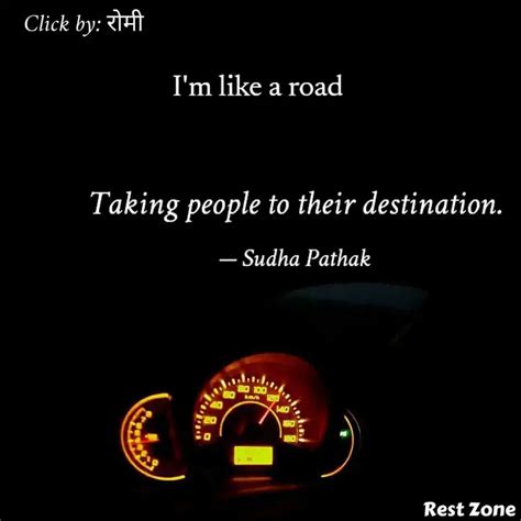 Taking people to their de... | Quotes & Writings by Sudha Pathak ...