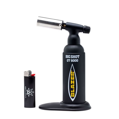 Blazer Big Shot GT8000 Butane Torch - Black / $ 79.99 at 420 Science