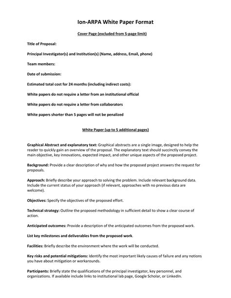 Examples of White Paper Proposal 的图像结果