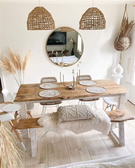 Boho Dining Room Decor Inspiration