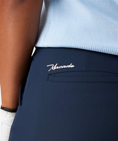 Women's Dark Blue Flex Shorts - Macade Golf