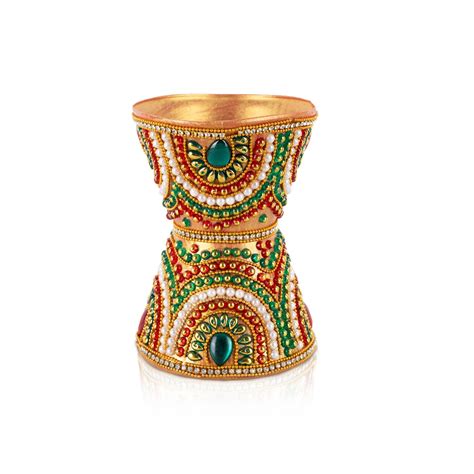 Giri - Stone Decorative Lota | Griha Pravesh Kalash Maap