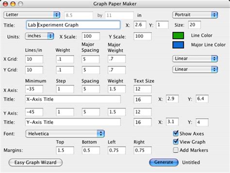 Image result for Custom Graph Paper Generator