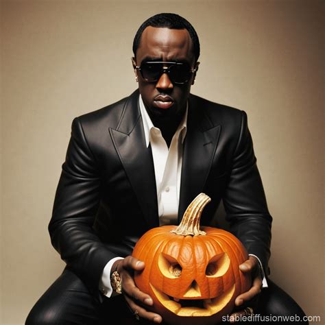 p diddy oiled up holding alvin from chipmunks Prompts | Stable ...