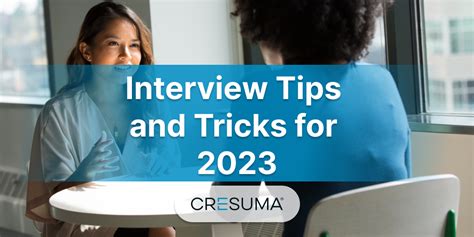 Image result for Job Interview Tips and Tricks