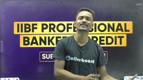 OliveBoard | IIBF Professional Banker - CREDIT