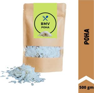 BMV Poha (Flattened Rice/Atukulu) - 500g Poha Price in India - Buy BMV ...