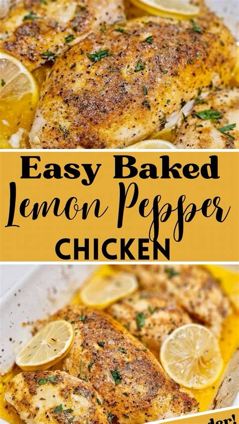Best 13 Easy Lemon Pepper Chicken Recipe – Artofit