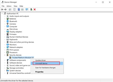 Image result for Remove Trusted Platform Module 80090016