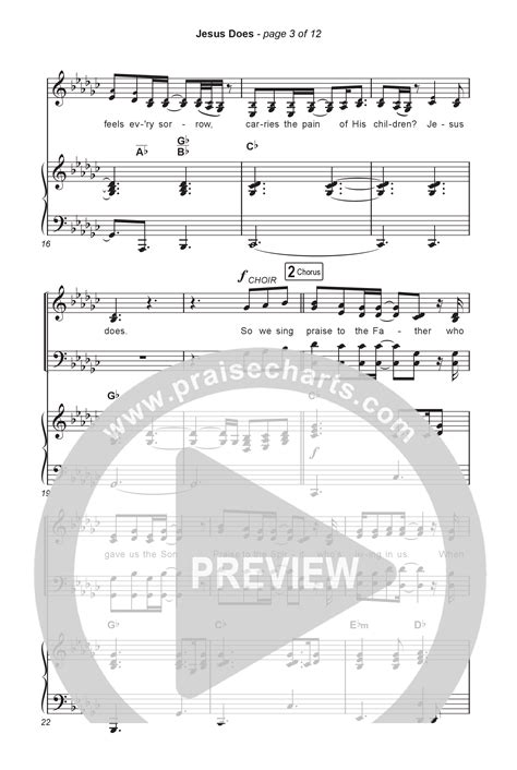 Jesus Does (Choral Anthem SATB) Octavo Sheet Music PDF (We The Kingdom ...