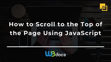 Image result for JavaScript Back to Top