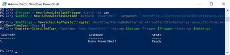 Image result for PowerShell Check for Sheduled Task