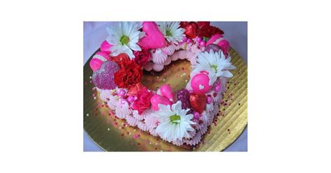 "Bashful and Blush" Red Velvet Heart Cookie Cake Class, Niche Lake ...