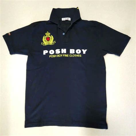 POSH BOY ポッシュボーイ ポロシャツ 半袖 Mサイズ - メルカリ