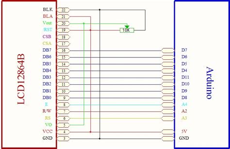 12864B Graphic LCD Display Module with Blue Backlight