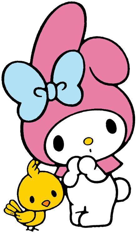 My Melody, Bunny, Pink, Sanrio, Kawaii PNG