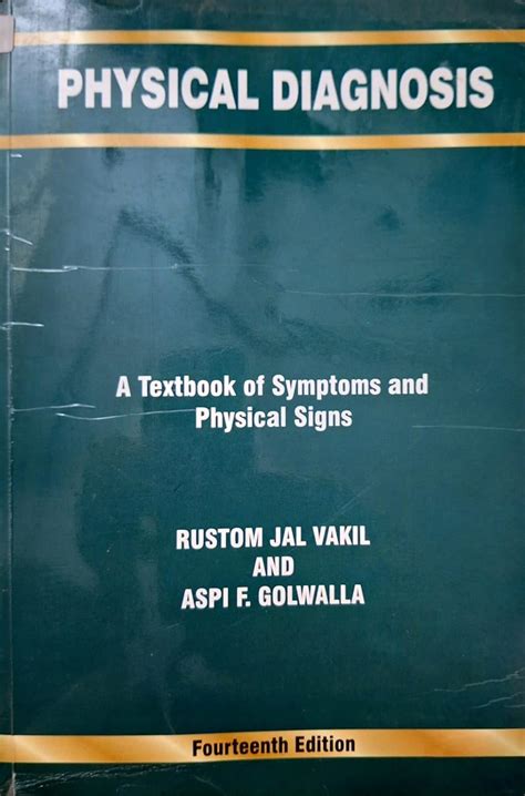 Buy Physical Diagnosis - A Textbook of Symptoms and Physical Signs ...