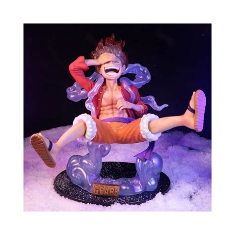 One Piece Luffy Gear 5 Anime Action Figure Sun God | Ubuy India