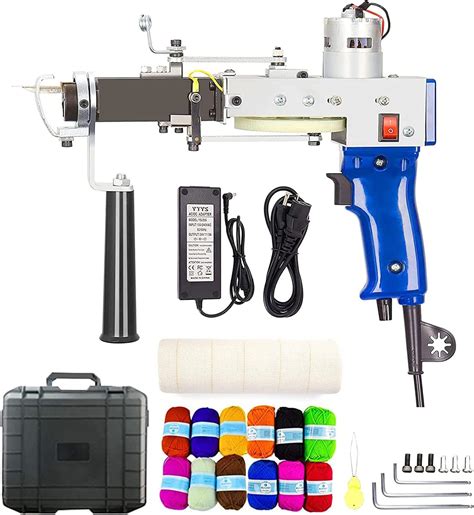 Pretoee Rug Tufting Gun 2-in-1 Starter Kit with 12 Yarn India | Ubuy
