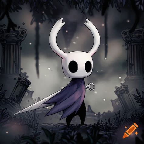 Pure Vessel character from Hollow Knight on Craiyon