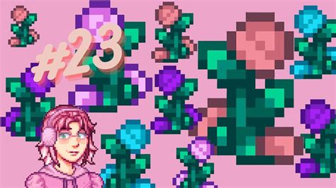 putting the Fairy Rose in Fairy Rose Farm (#23) | Stardew Valley - YouTube