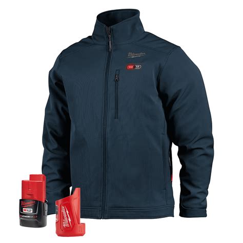 Milwaukee 204BL-21L M12 TOUGHSHELL Lithium-Ion Cordless Heated Jacket ...