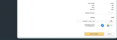 Google Drive Integration with EZTax.in Books Accounting Software